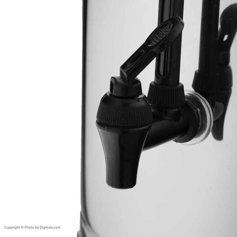 سماور برقی دنیای استیل نوری مدل ba10 گنجایش 6 لیتر