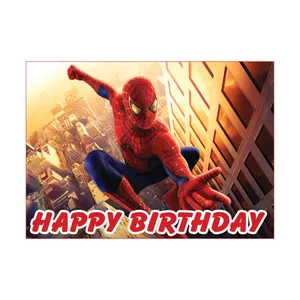 بنر تم تولد طرح مرد عنکبوتی کد B-SED_3369