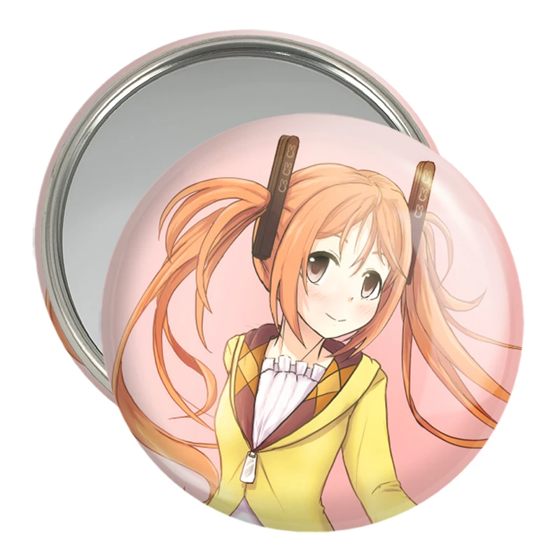 آینه جیبی خندالو مدل انجو انیمه گلوله سیاه کد 35812