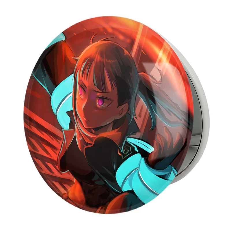 آینه جیبی خندالو طرح تاماکی انیمه نیروی آتش مدل تاشو کد 32246