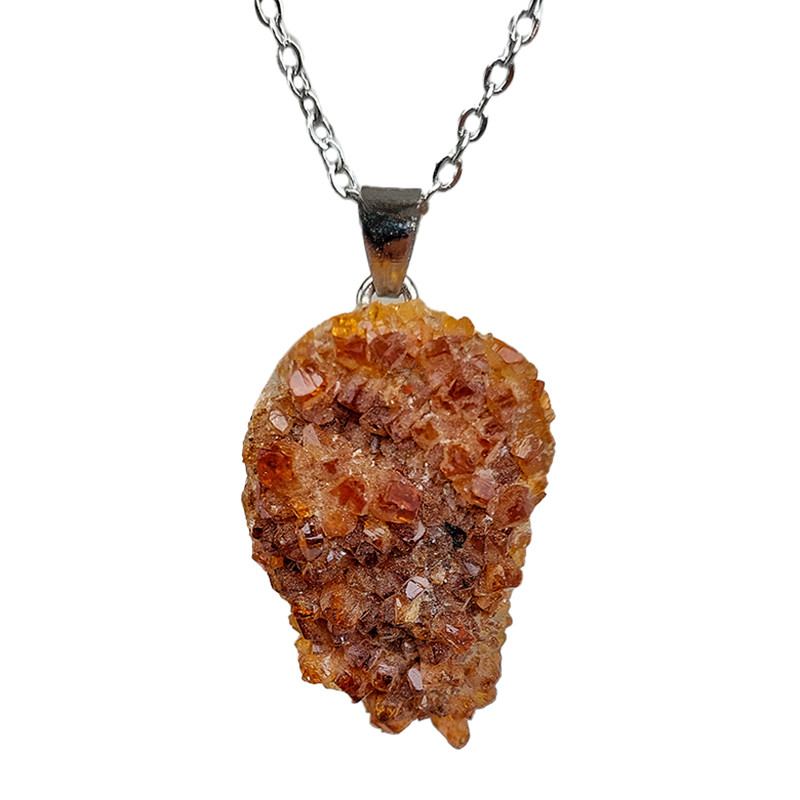 گردنبند دخترانه مدل سیترین کد 11-9