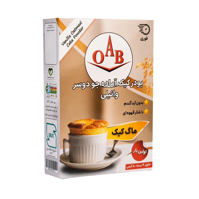 پودر کیک جو دوسر ماگ کیک وانیل اُ آ ب - 200 گرم
