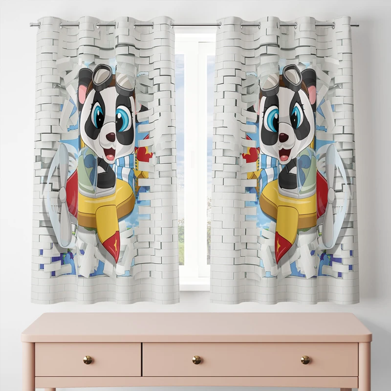 پرده مدل پانچی کد 7898 سایز 200x140 سانتی متر