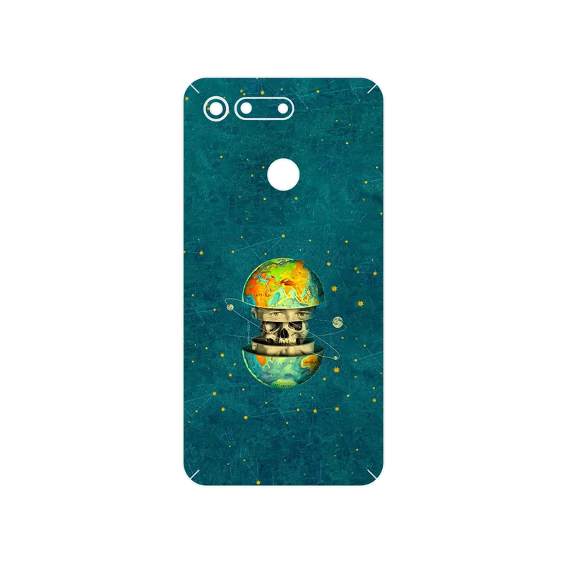 برچسب پوششی ماهوت مدل Collage of Earth Face مناسب برای گوشی موبایل آنر View 20