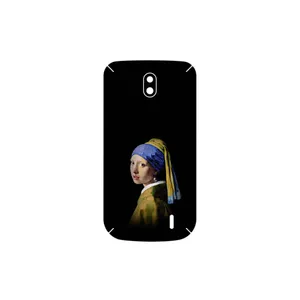 MAHOOT Girl with a Pearl Earring of Vermeer Cover Sticker for Nokia 1
