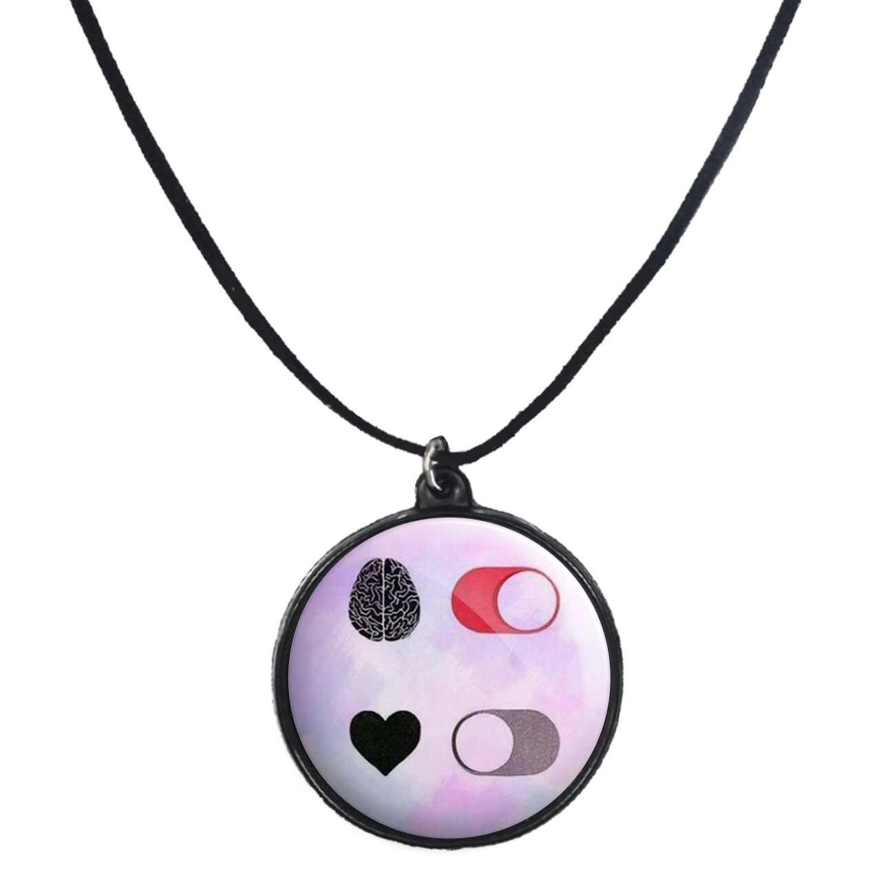 گردنبند پرمانه طرح عاشقانه کد pmb.4375 مدل دو طرفه