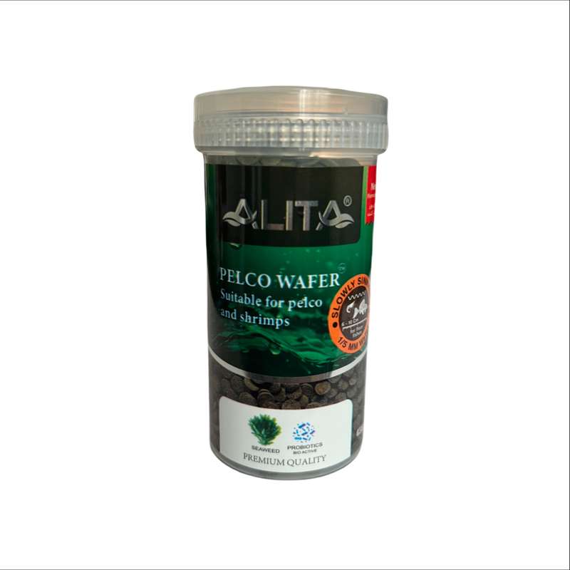 غذای قرصی ماهی پلکو ویفر آلیتا مدل PELCO WAFER حجم 120 میلی لیتر غذای قرصی ماهی پلکو ویفر آلیتا مدل PELCO WAFER حجم 120 میلی لیتر