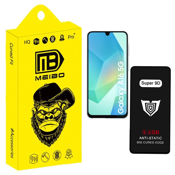 محافظ صفحه نمایش میبو مدل Super 9D مناسب برای گوشی موبایل سامسونگ Galaxy A16