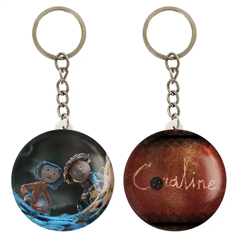 جاکلیدی خندالو مدل اضافی و کورالاین Coraline کد 2077620769 مجموعه 2 عددی