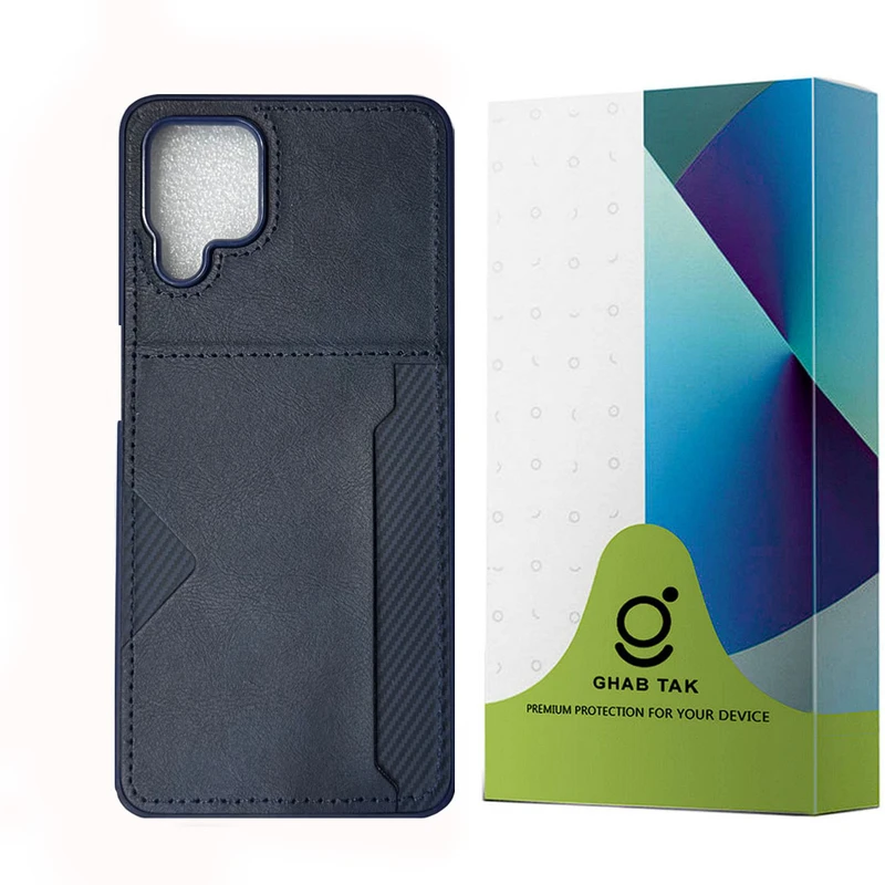 کاور قاب تک مدل چرمی جاکارتی مناسب برای گوشی موبایل سامسونگ Galaxy A12