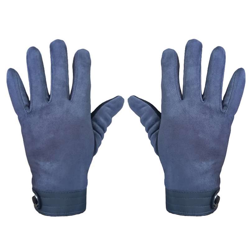دستکش مردانه مدل GL042 رنگ طوسی