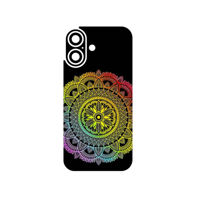 برچسب پوششی ماهوت مدل Mandala Design 4 مناسب برای گوشی موبایل اپل iPhone 16