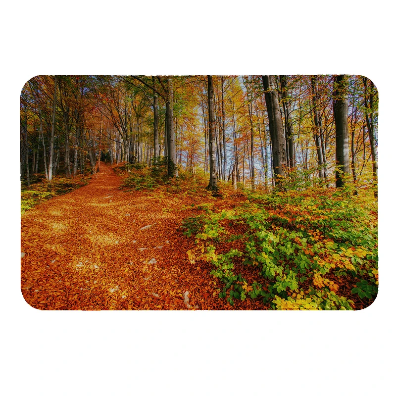  پادری طرح جنگل کد 5545 سایز 60 × 40 سانتی‌متر