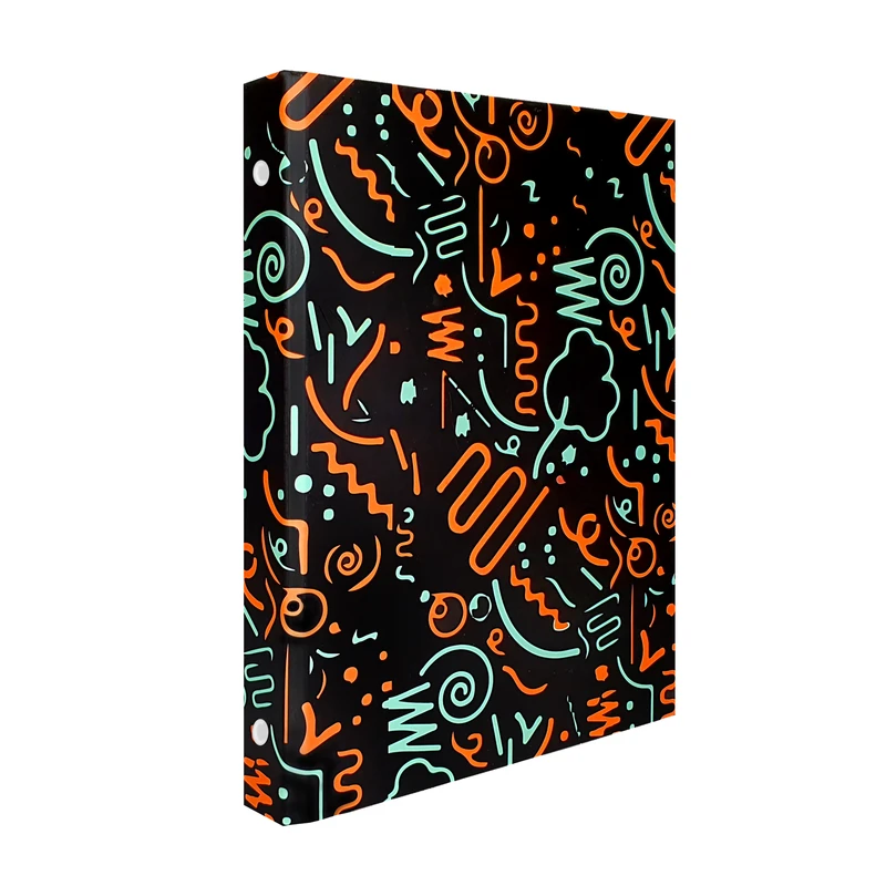 عکس شماره 2 : دفتر کلاسوری 100 برگ پدیده نقش مدل 26 حلقه کد 01