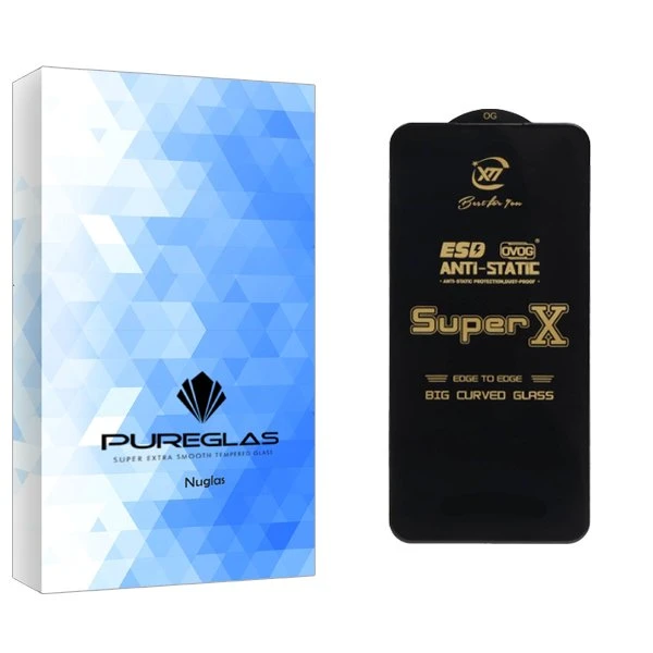 محافظ صفحه نمایش پیور گلس مدل NueGlas Supx_Ant مناسب برای گوشی موبایل ریلمی A93 5G