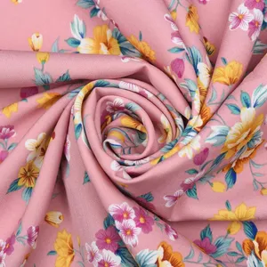 پارچه لباس مدل  مازراتی گلدار 10
