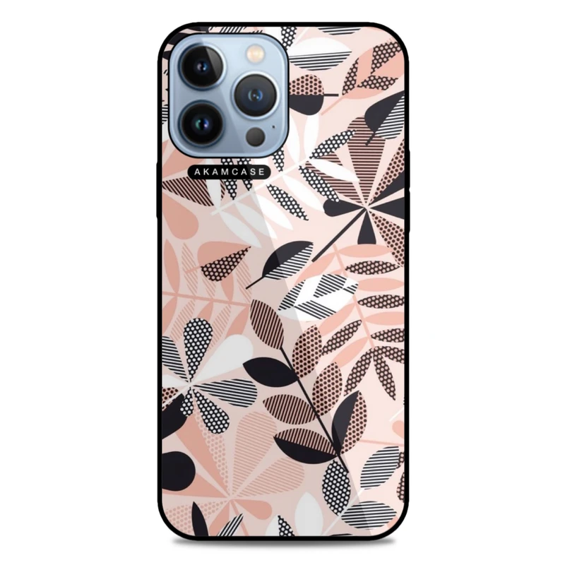 کاور آکام مدل AMC-WA13PROMAX-LEAVES-32 مناسب برای گوشی موبایل اپل iPhone 13 Pro Max