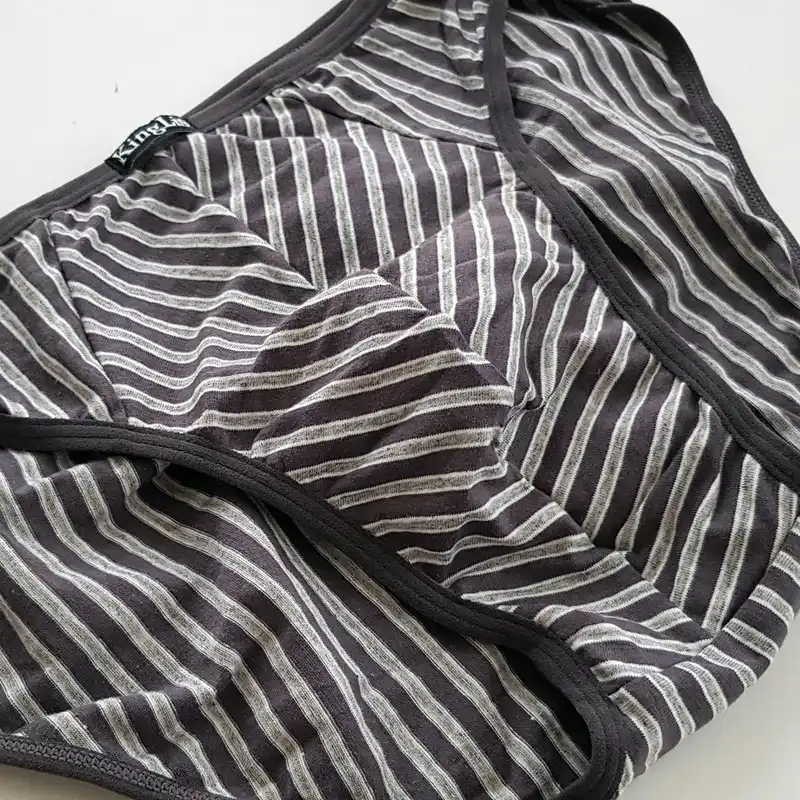 شورت مردانه کینگلیس مدل اسلیپ کد 4496 رنگ طوسی