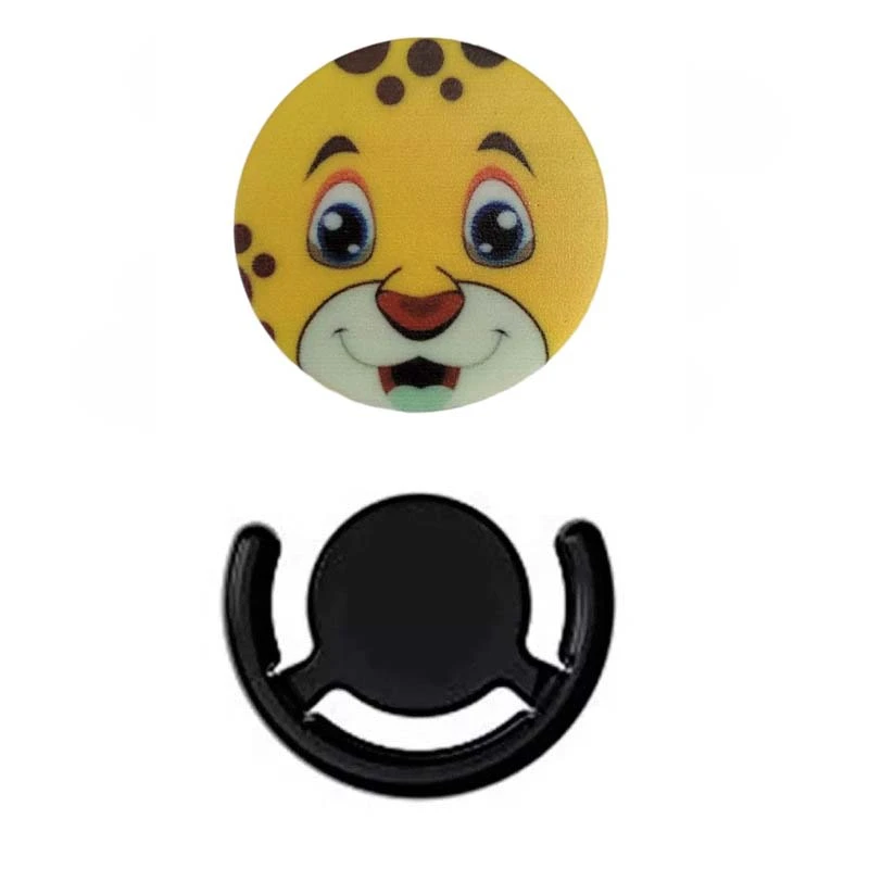 پایه نگهدارنده گوشی موبایل پاپ سوکت مدل شیر طرح lion به همراه پاپ کلیپ