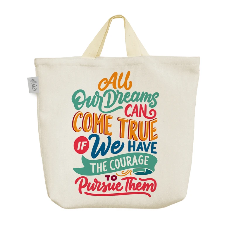 ساک خرید خندالو مدل جملات انگیزشی کد 2270