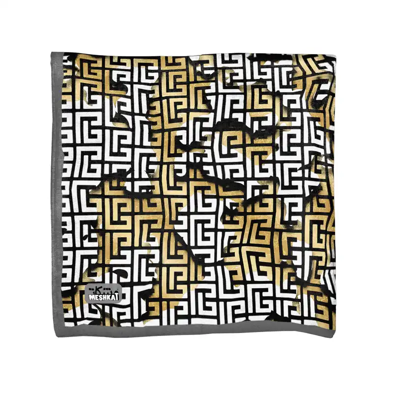 دستمال سر و گردن  مشکات مدل H30