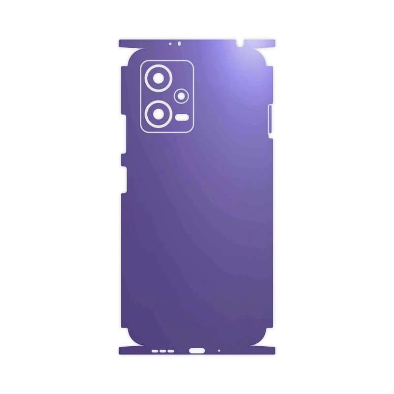 برچسب پوششی ماهوت مدل Matte-BlueBerry-FullSkin مناسب برای گوشی موبایل شیائومی Redmi Note 12 5G
