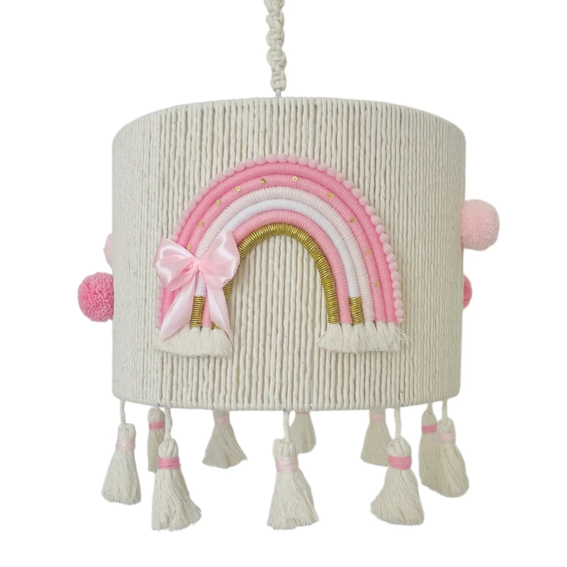 لوستر کودک مدل مکرومه طرح پاپیون