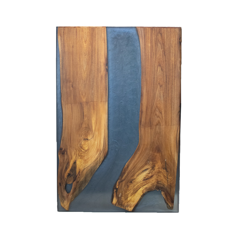 میز ناهارخوری مدل چوب و رزین