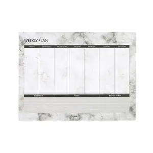 کاغذ یادداشت سم مدل پلنر هفتگی طرح سرامیک