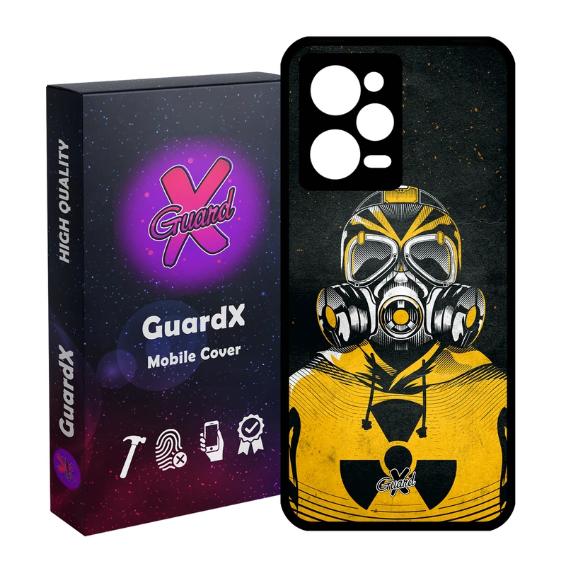 کاور گارد ایکس طرح Mask مدل Glass10164 مناسب برای گوشی موبایل شیائومی Redmi Note 12 Pro 5G/Poco X5 Pro 5G/Note 12 Pro Pro speed