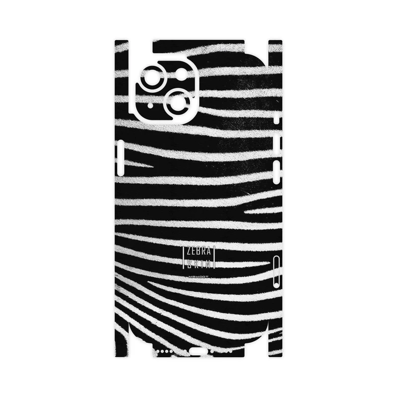 برچسب پوششی ماهوت مدل Zebra Skin-FullSkin مناسب برای گوشی موبایل اپل iPhone 15