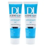 کرم مرطوب‌کننده پوست چرب درمالیفت مدل Hydralift AC Cream حجم 50 میلی‌لیتر بسته دو عددی