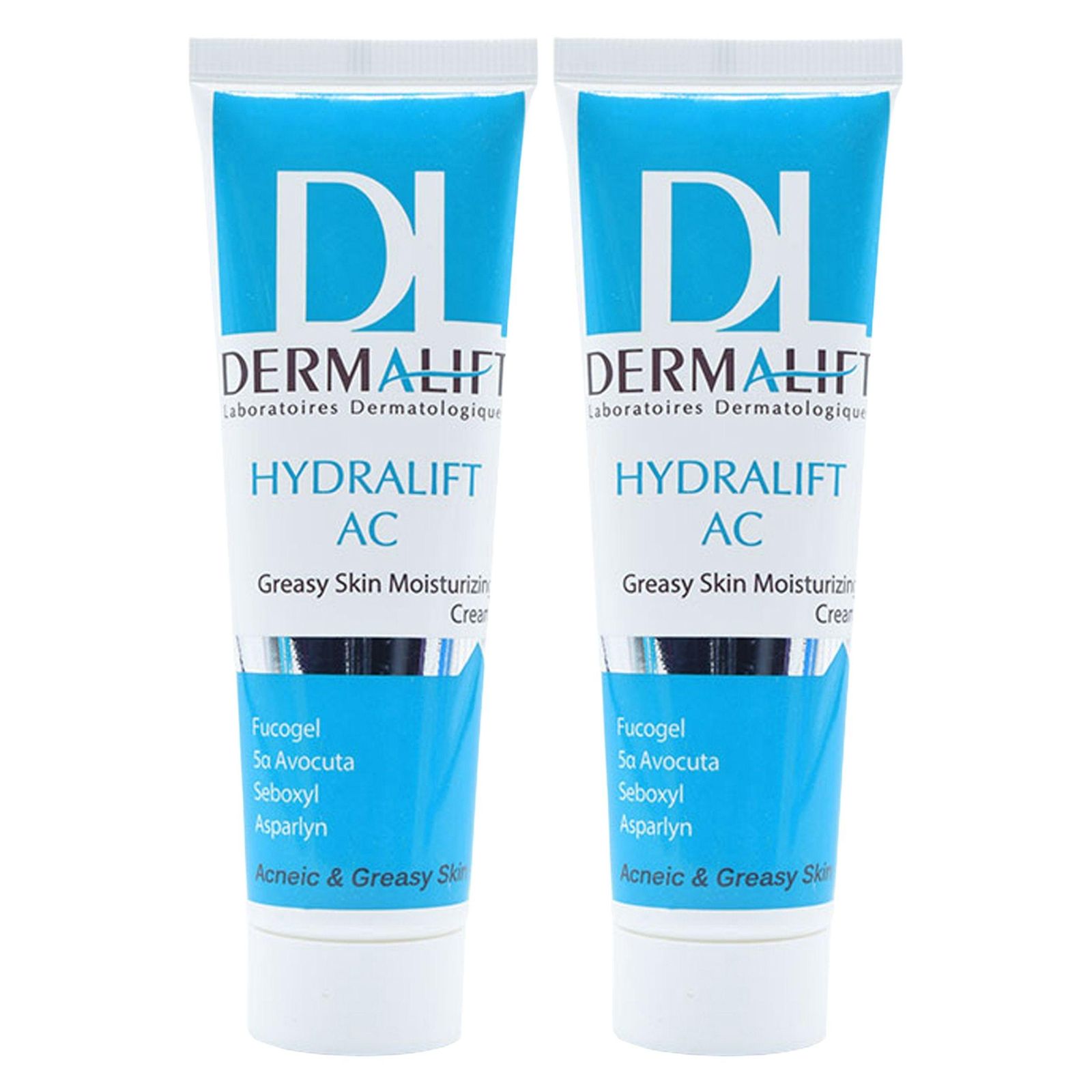 کرم مرطوب‌کننده پوست چرب درمالیفت مدل Hydralift AC Cream حجم 50 میلی‌لیتر بسته دو عددی -  - 1