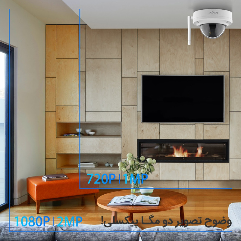 سیستم امنیتی لانگسی مدل WIFI3608DED4SW200 2