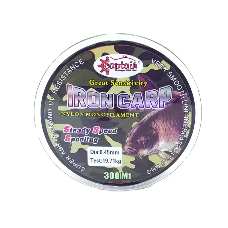 نخ ماهیگیری کاپیتان مدل IRON CARP سایز 0.45