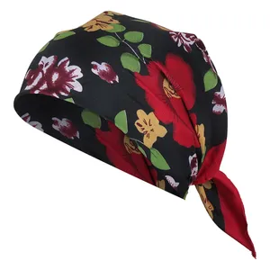 دستمال سر و گردن مدل گل 