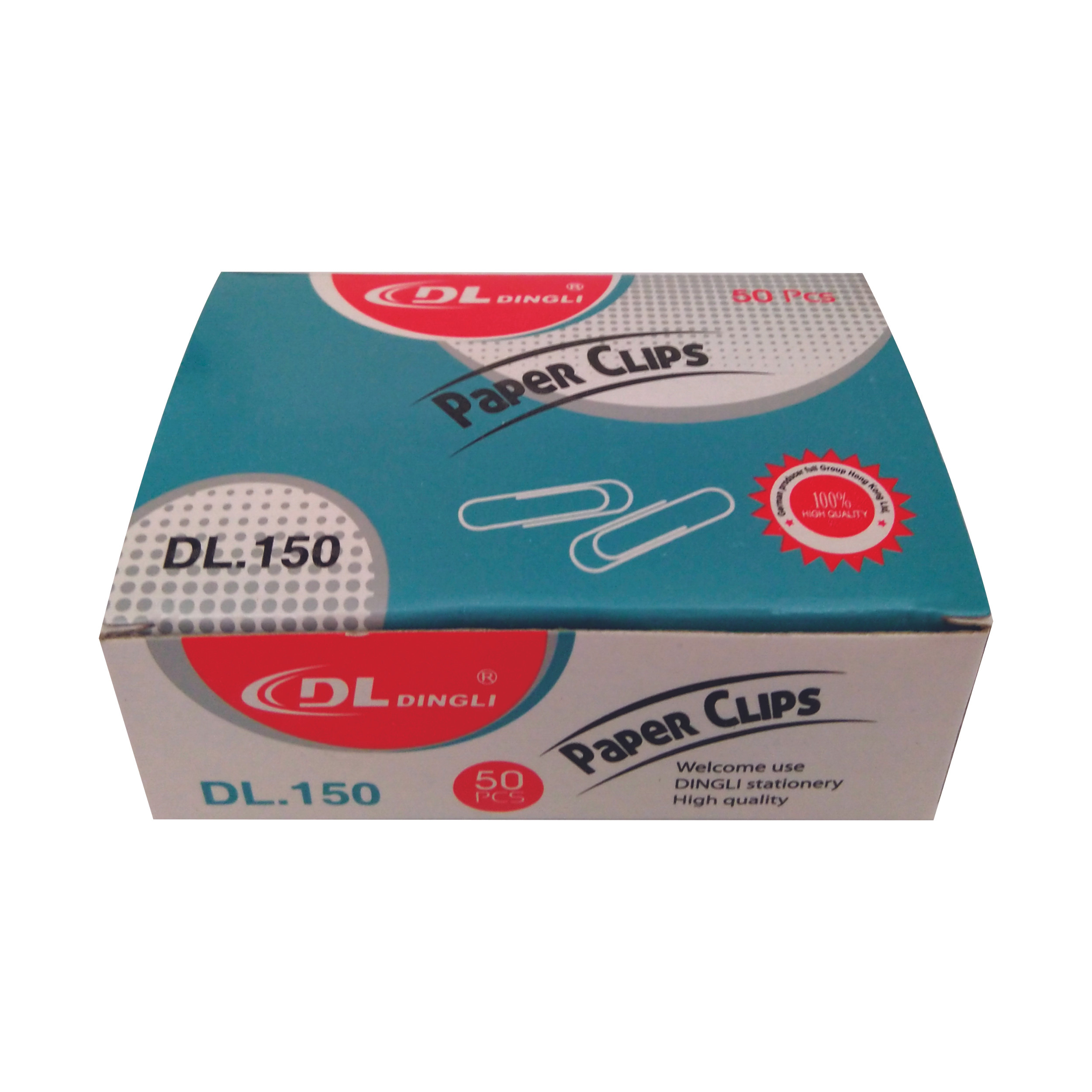 گیره کاغذ دینگ لی مدل DL150 بسته 100 عددی