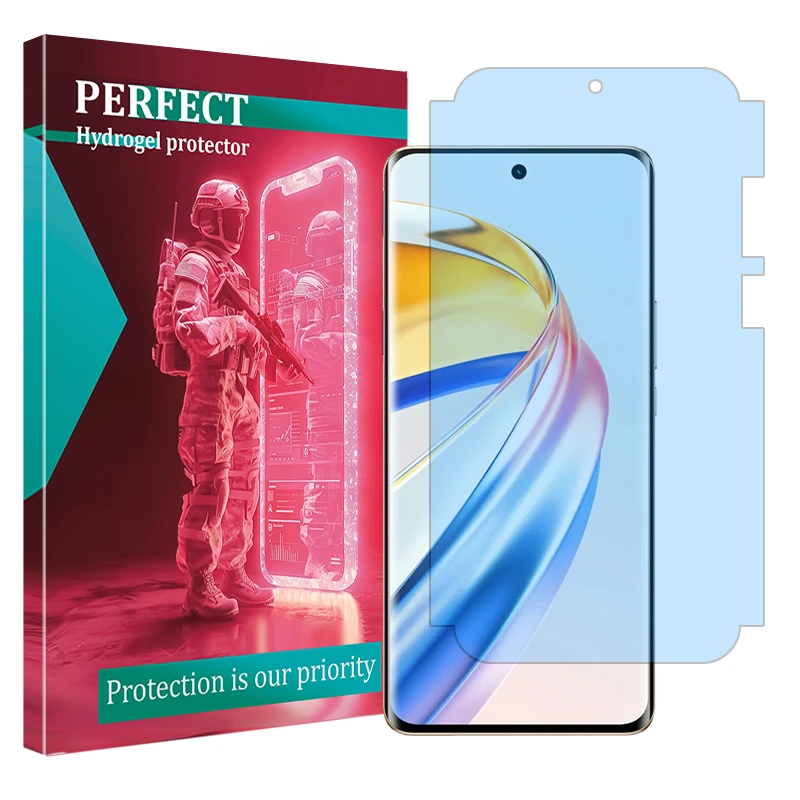 محافظ صفحه نمایش پرفکت مدل بلوکات مناسب برای گوشی موبایل آنر X9b