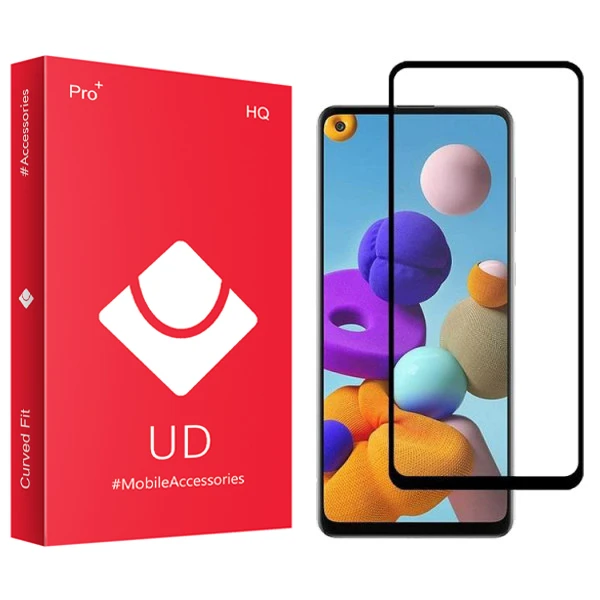 محافظ صفحه نمایش سرامیکی مات یو دی مدل +PRO مناسب برای گوشی موبایل سامسونگ Galaxy A21
