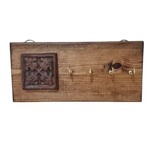 جاکلیدی دیواری چوبی کد 003