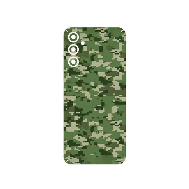 برچسب پوششی ماهوت مدل Army_Green_Pixel مناسب برای گوشی موبایل سامسونگ Galaxy M14