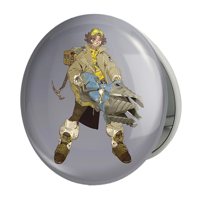 آینه جیبی خندالو طرح بازی اورواچ (Overwatch) مدل تاشو کد 31611