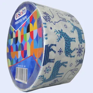 چسب نواری استورم طرح گوزن عرض 5 سانتی متر