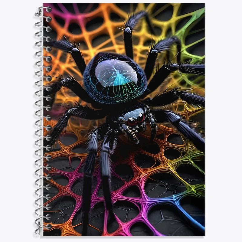 دفتر زبان 50 برگ خندالو مدل دو خط طرح رتیل کد F8166