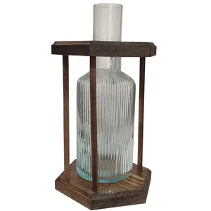 گلدان چوبی مدل اطلس