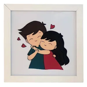 تابلو ویترای طرح عاشقانه کد 02