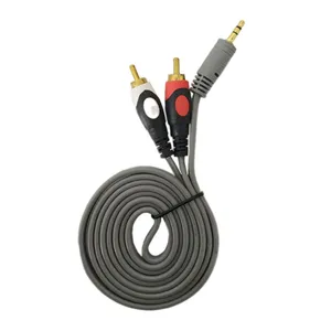 کابل تبدیل 1 به 2 جک 3.5 میلی متری به RCA مدل 402A طول 1.2 متر