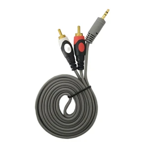 کابل تبدیل 1 به 2 جک 3.5 میلی متری به RCA مدل 402A طول 1.2 متر