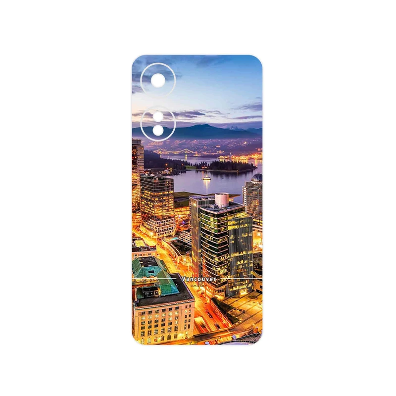 برچسب پوششی ماهوت مدل City of Vancouver مناسب برای گوشی موبایل آنر X5 Plus