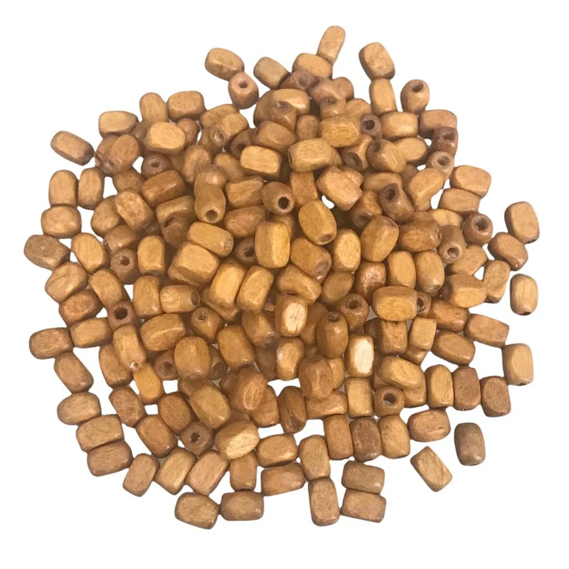 مهره دستبند مدل چوبی کد 386 بسته 300 عددی